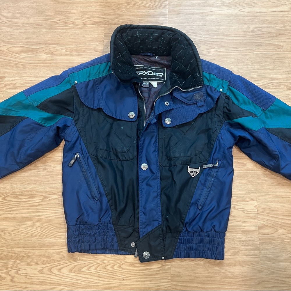 Vintage SPYDER Ski Jacket - Size 14 Retro